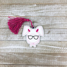 Load image into Gallery viewer, Deranged Bunny Ornament 4x4 machine embroidery design DIGITAL DOWNLOAD