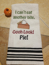 Load image into Gallery viewer, Ooh look! Pie machine embroidery design 4x4 &amp; 5x7 sizes included DIGITAL DOWNLOAD