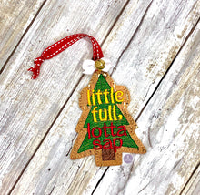 Load image into Gallery viewer, Little Full Lotta Sap Ornament machine embroidery design DIGITAL DOWNLOAD
