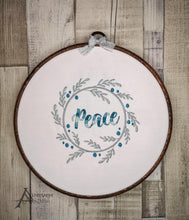 Load image into Gallery viewer, Peace Machine Embroidery Design 5 sizes included DIGITAL DOWNLOAD