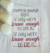 Load image into Gallery viewer, There is always light machine embroidery design (4 sizes included) DIGITAL DOWNLOAD