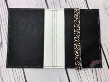 Load image into Gallery viewer, Positive Affirmations &amp; Murder List notebook cover (2 sizes available) machine embroidery design DIGITAL DOWNLOAD