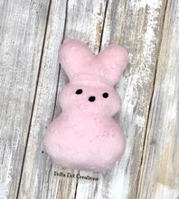 Load image into Gallery viewer, Marshmallow bunny Stuffie ( 4 sizes included) machine embroidery design DIGITAL DOWNLOAD