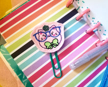 Load image into Gallery viewer, Glasses Kitty feltie (single &amp; multi included) machine embroidery design DIGITAL DOWNLOAD