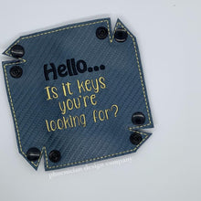 Load image into Gallery viewer, Hello is it keys you&#39;re looking for ITH Tray (4 sizes included) machine embroidery design DIGITAL DOWNLOAD