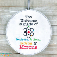 Load image into Gallery viewer, The Universe is made up of machine embroidery design (4 sizes included) DIGITAL DOWNLOAD