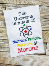 Load image into Gallery viewer, The Universe is made up of machine embroidery design (4 sizes included) DIGITAL DOWNLOAD