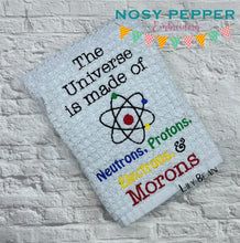 Load image into Gallery viewer, The Universe is made up of machine embroidery design (4 sizes included) DIGITAL DOWNLOAD