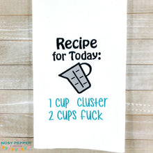 Load image into Gallery viewer, Recipe for today applique machine embroidery design (DIGITAL DOWNLOAD)