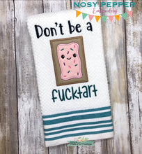 Load image into Gallery viewer, F*cktart Applique machine embroidery design (5 sizes included) DIGITAL DOWNLOAD