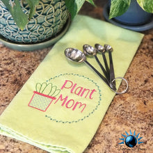 Load image into Gallery viewer, Plant mom machine embroidery design (5 sizes included) DIGITAL DOWNLOAD