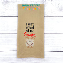Load image into Gallery viewer, I ain&#39;t afraid of no goats machine embroidery design (4 sizes included) DIGITAL DOWNLOAD