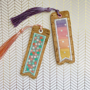 Bookmark blank set (includes 2 sizes and 2 styles) machine embroidery design DIGITAL DOWNLOAD