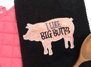 Big Butts Applique machine embroidery design 4 sizes included DIGITAL DOWNLOAD