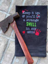 Load image into Gallery viewer, Keep it up and you&#39;ll be a smell in my attic machine embroidery design (4 sizes included) DIGITAL DOWNLOAD