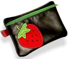 Load image into Gallery viewer, Strawberry Applique Set (includes 7 designs) machine embroidery design DIGITAL DOWNLOAD