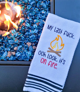 My last f*ck embroidery design (5 sizes included) machine embroidery design DIGITAL DOWNLOAD