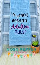 Load image into Gallery viewer, Adultier adult machine embroidery design (5 sizes included) DIGITAL DOWNLOAD