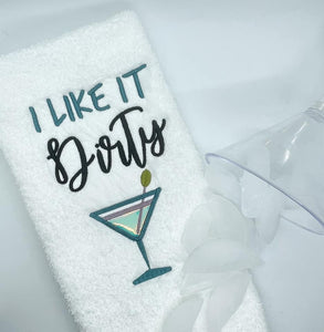 I like it dirty applique machine embroidery design (4 sizes included) DIGITAL DOWNLOAD