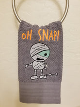 Load image into Gallery viewer, Oh Snap Mummy machine embroidery design (4 sizes included) DIGITAL DOWNLOAD