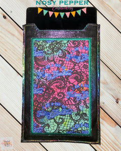 ITH Applique Tablet Sleeve (8 sizes included) machine embroidery design DIGITAL DOWNLOAD