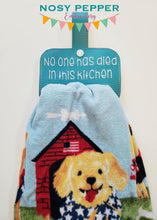Load image into Gallery viewer, No one has died towel topper (5x7 &amp; 5x10 versions included) machine embroidery design DIGITAL DOWNLOAD