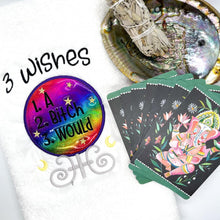 Load image into Gallery viewer, 3 Wishes applique (4 sizes included) machine embroidery design DIGITAL DOWNLOAD