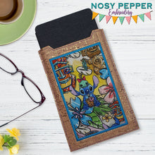 Load image into Gallery viewer, ITH Applique Tablet Sleeve (8 sizes included) machine embroidery design DIGITAL DOWNLOAD