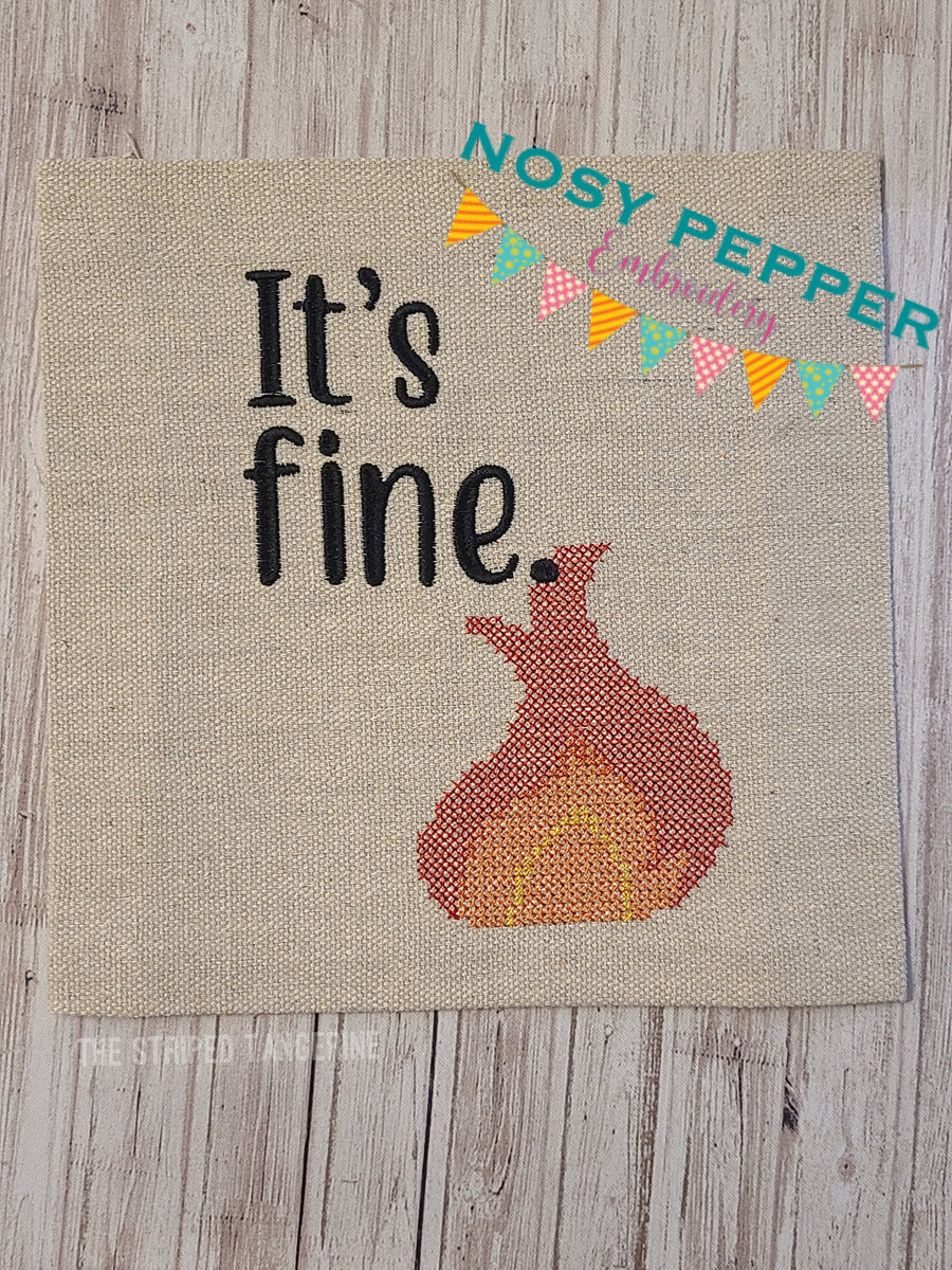 it's fine machine embroidery design (5 sizes included) DIGITAL DOWNLOA ...