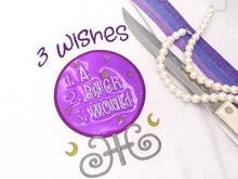 Load image into Gallery viewer, 3 Wishes applique (4 sizes included) machine embroidery design DIGITAL DOWNLOAD