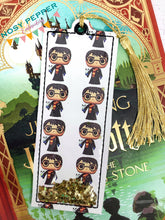 Load image into Gallery viewer, Clear ITH Bookmark 5x7 machine embroidery design DIGITAL DOWNLOAD