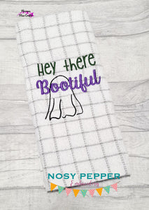 Hey there bootiful machine embroidery design (4 sizes included) DIGITAL DOWNLOAD