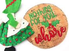 Load image into Gallery viewer, Mature Christmas Coaster set of 4 designs (4x4 hoop) machine embroidery design DIGITAL DOWNLOAD