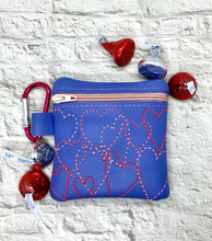 Load image into Gallery viewer, Heart ITH Bag (2 sizes included) machine embroidery design DIGITAL DOWNLOAD