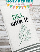 Load image into Gallery viewer, Dill with it machine embroidery design (5 sizes included) DIGITAL DOWNLOAD