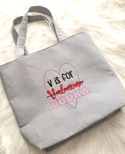 Load image into Gallery viewer, V is for Vodka embroidery design (4 sizes included) DIGITAL DOWNLOAD