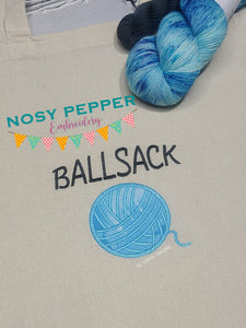 Ballsack applique machine embroidery design (5 sizes included) DIGITAL DOWNLOAD