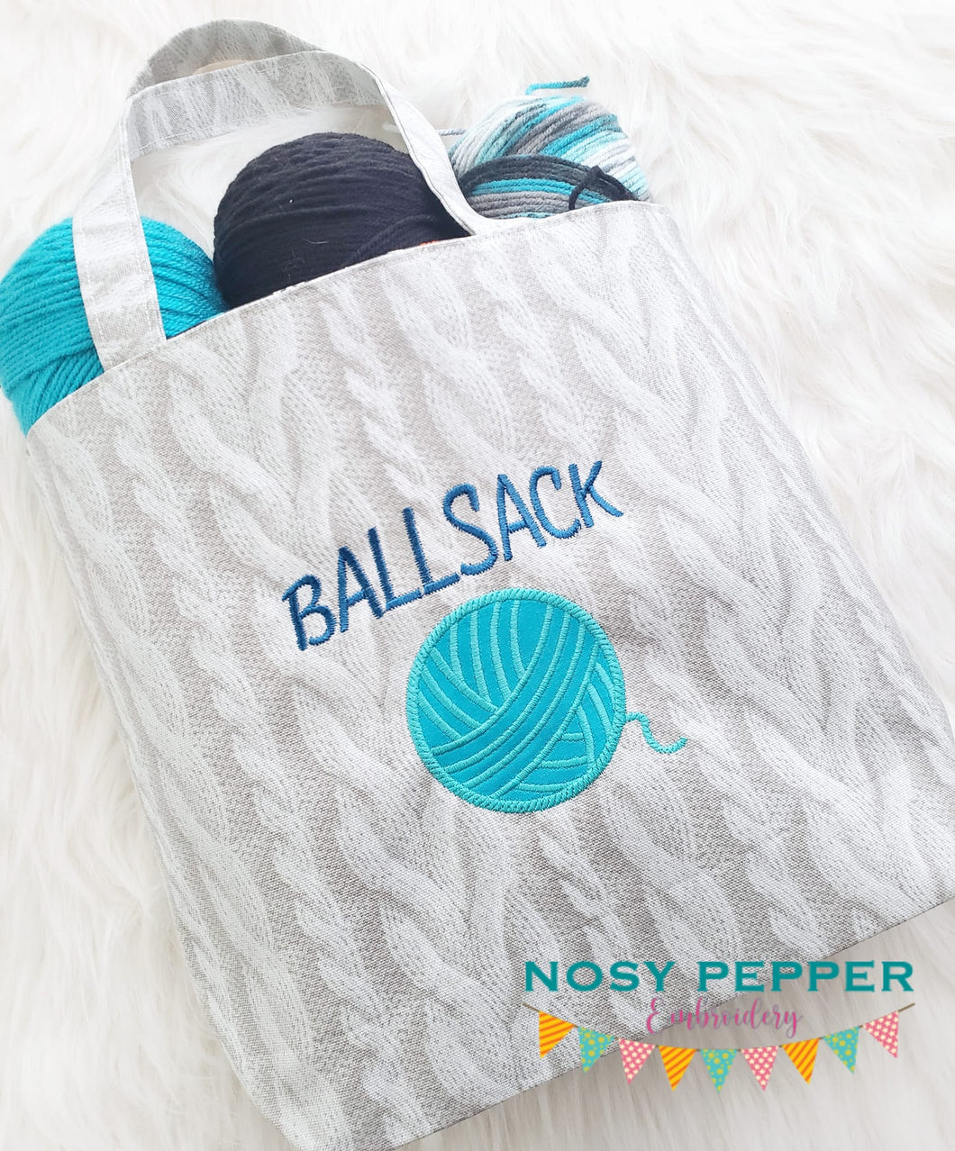 Ballsack applique machine embroidery design (5 sizes included) DIGITAL DOWNLOAD
