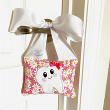 Load image into Gallery viewer, Tooth Fairy Pillow 2 hoop sizes included machine embroidery design DIGITAL DOWNLOAD