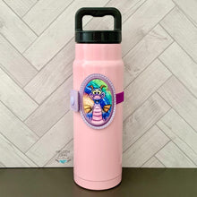 Load image into Gallery viewer, Oval Bottle Band includes applique and blank versions machine embroidery design DIGITAL DOWNLOAD