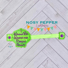 Load image into Gallery viewer, Where the people aren&#39;t Bottle Band machine embroidery design DIGITAL DOWNLOAD