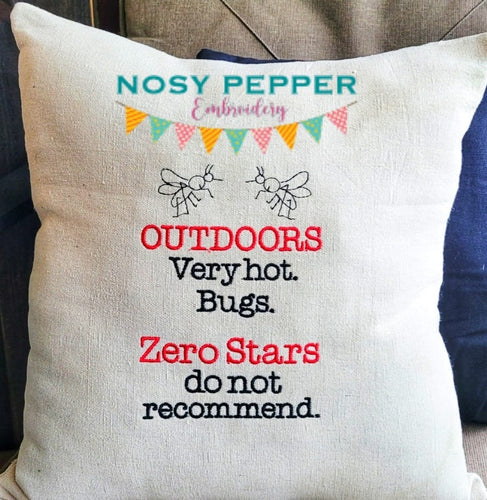 Outdoors. Do not recommend machine embroidery design (4sizes included) DIGITAL DOWNLOAD
