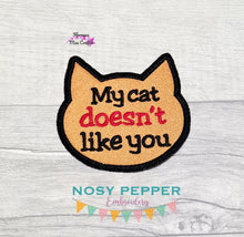 Load image into Gallery viewer, Cat patch set machine embroidery design DIGITAL DOWNLOAD