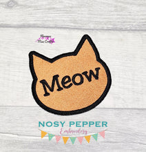 Load image into Gallery viewer, Cat patch set machine embroidery design DIGITAL DOWNLOAD
