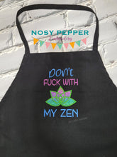Load image into Gallery viewer, Don&#39;t f*ck with my zen &amp; don&#39;t disturb my zen applique machine embroidery designs (4 sizes and 2 designs included) DIGITAL DOWNLOAD