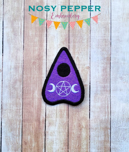 Planchette Patch (2 sizes included) machine embroidery design DIGITAL DOWNLOAD