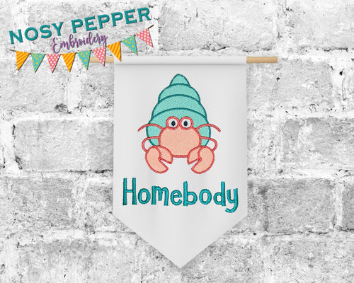 Homebody machine embroidery designs (5 sizes and applique & sketchy designs included) DIGITAL DOWNLOAD