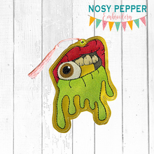 Load image into Gallery viewer, Zombie Mouth Bookmark/Ornament 5x7