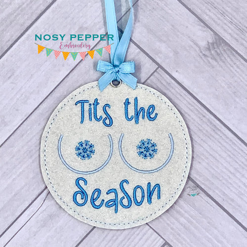 T*ts The Season 4x4 ornament machine embroidery design DIGITAL DOWNLOAD