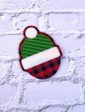 Load image into Gallery viewer, Hat ITH pouch machine embroidery design DIGITAL DOWNLOAD